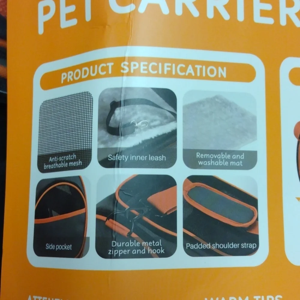 Okmee Portable Pet Carrier Brand New Never Used Airline Approved